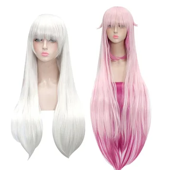 

Kushina Anna Cosplay wig Broken bangs /m bangs The powder gradually changes color and has long straight hair. High quality high
