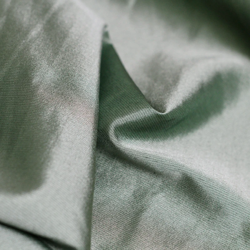 Pearlsilk 14momme High Gloss смешивания Шелковый полиэстровый Галстук ткани материалы для одежды летнее платье Швейные Ткань на заказ