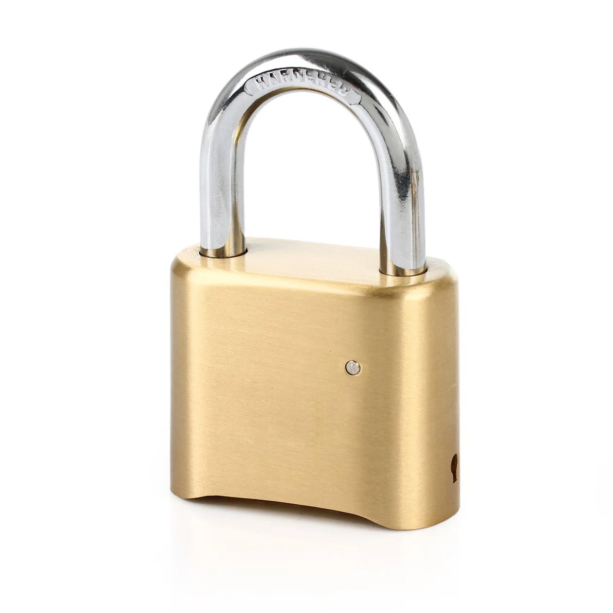 

Large 4-Bit Copper Lock Bottom Password Iron Gate Truck Door Padlock 5201