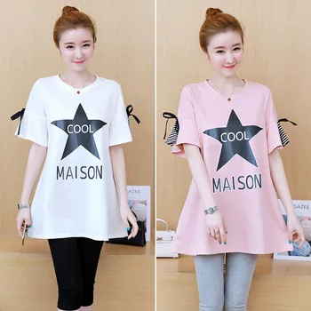 

New M-5XL Women Nightgown Cotton Sleepshirts Breastfeeding Plus Size Female Sleepwear Mother Clothing for Pregnant Pajamas Tops