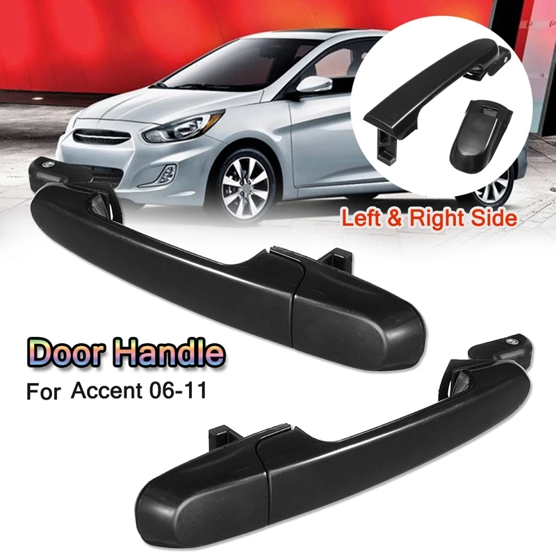 Задняя левая и правая наружная дверная ручка для hyundai Accent 2006-2011 83650-1E000 83660-1E050