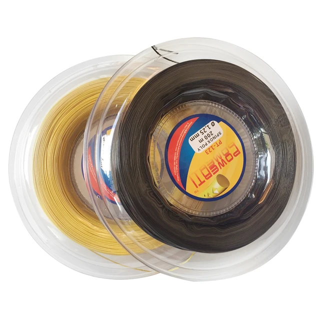 TAAN Tennis Racket String Reel 200m Gauge 1.20mm Racquet Strings Reel  Accessories Poly Polyester Hard Wire - AliExpress