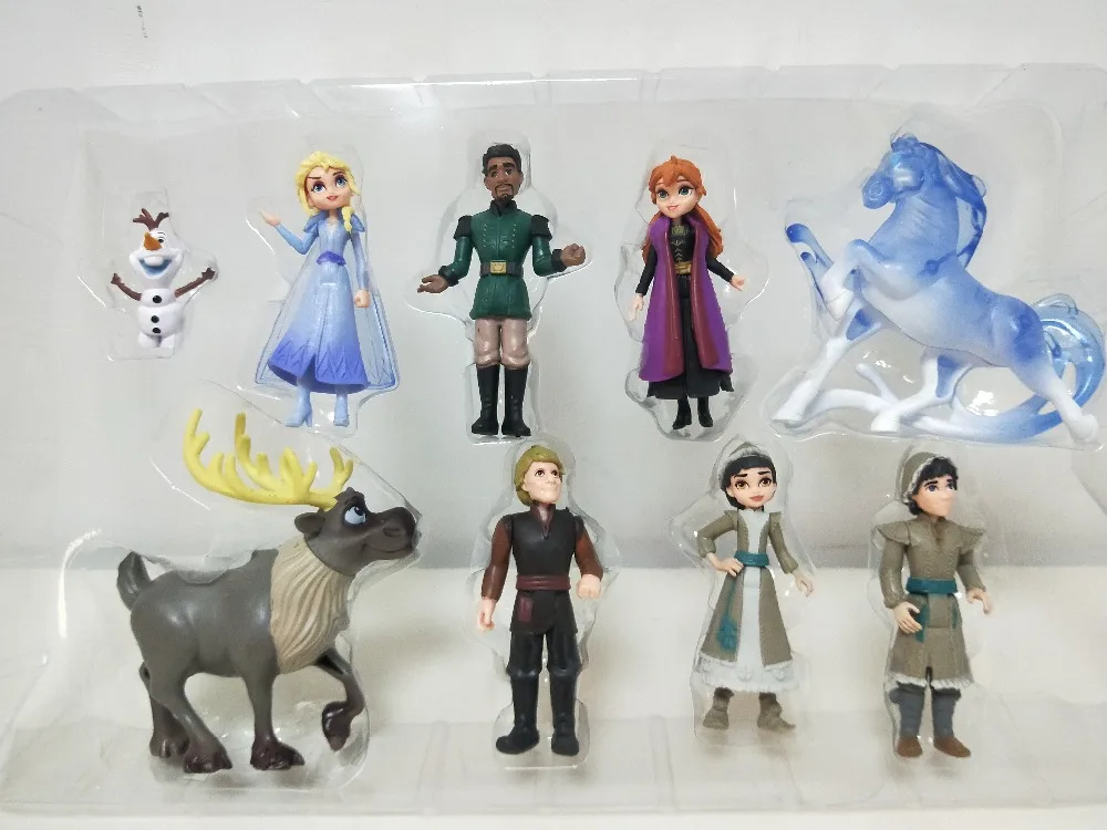 Оригинальные игрушки disney Frozen2, Эльза, Анна, принцесса, кукла, Олаф Кристоф, Свен, фигурки, игрушки для девочек, подарок на день рождения, Рождество