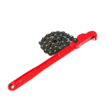 

Car 12 Inch Adjustable Chain Wrench Oil Filter Remover Mechanic Replacement Part