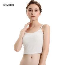 Майка на бретелях, женские беспроводные бюстгальтеры, бесшовный бюстгальтер с подушечками, одноцветная майка на бретелях, нижнее белье, топы