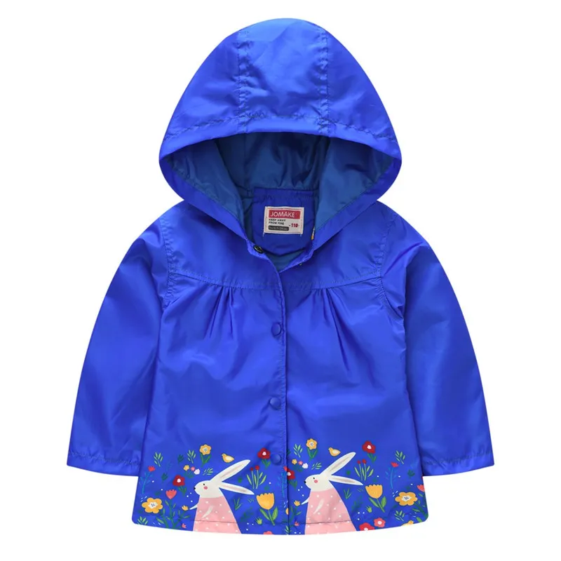 COOTELILI Waterproof Jacket For Girls Windbreaker Toddler Kids Girls Bomber Coat Baby Girls Jacket  Children Clothing 80-130cm (5)