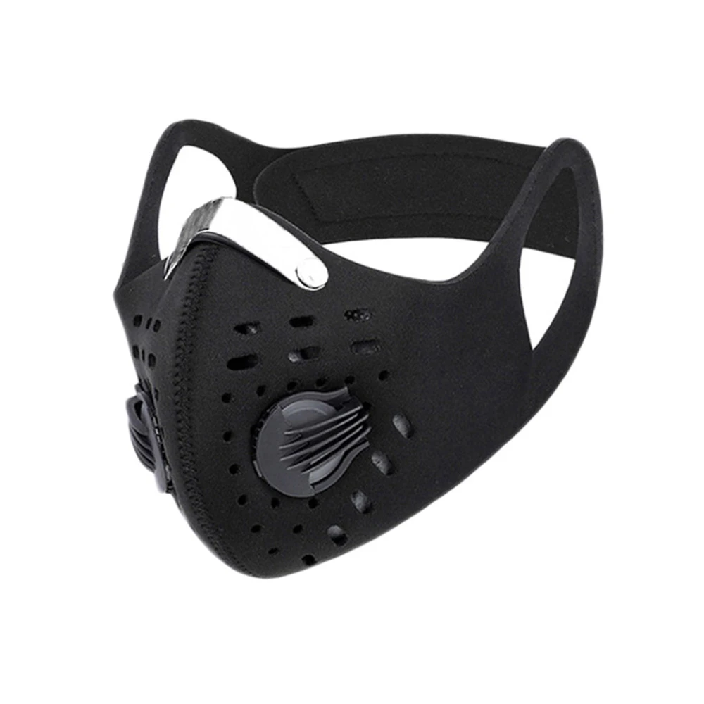 Sport face mask with filter activated carbon pm 2.5 anti-pollution running training mtb road bike cycling d30