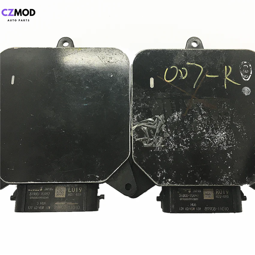 CZMOD 89908-11010 R019 89907-11010 L019 HU6 Светодиодный модуль для фар блок управления 89907 11010 Подержанные автомобильные аксессуары