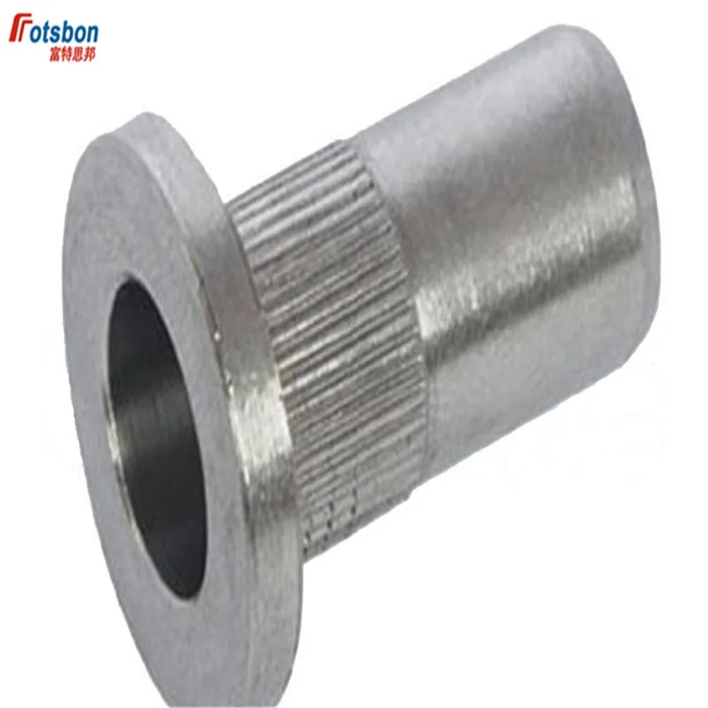 Заклепки с плоской головкой M3/M4/M5/M6/M8/M10/M12 вставные гайки Rivnut Insertos вставки резьбой