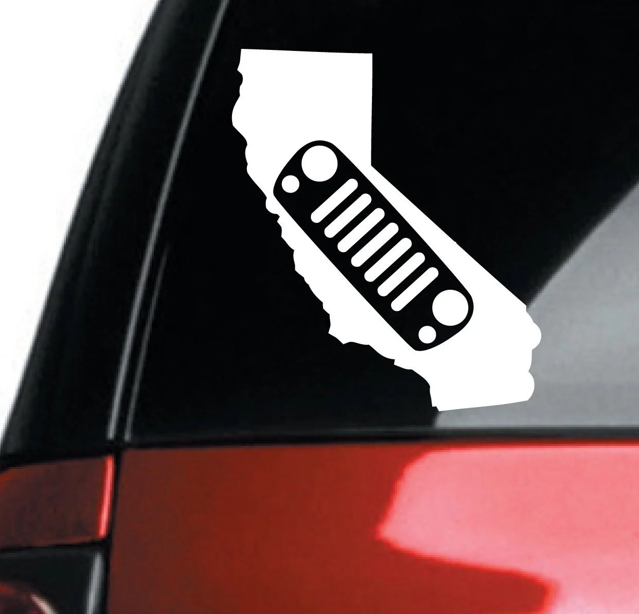 Rubicon Grill California Outline " наклейки забавные наклейки для окна компьютера-уникальный внешний вид-непромокаемый oracal винил-хорошо для