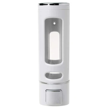 

New 400ML Soap Dispenser Transparent Liquid Soap Dispenser Plastic Soap Dispenser and Bottle for Kitchen Bathroom