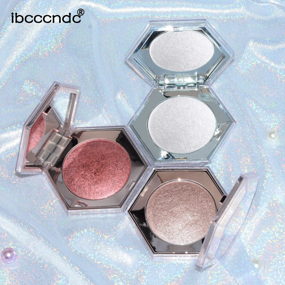

Diamond Highlighter Powder Beauty Makeup Shimmer Face Bronzers Palette Makeup Brighten Skin Glow Face Contour Powder Cosmetic