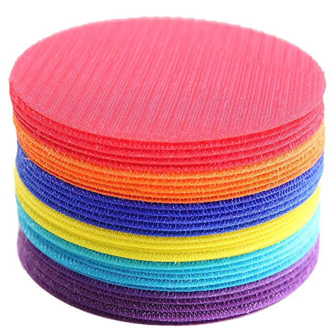 

30 pc Carpet Markers Sitting Spots Kids Sport Spot Circles for Classroom Preschool Carpet Markers Decoration Stickers