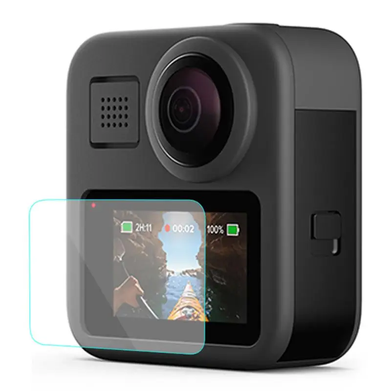 High-definition Tempered Glass Film Protector Camera LCD Screen Cover Sports Action Video Cameras Accessories for GoPro Max