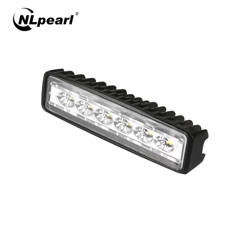1 piece-2 modes NlpearL 12-24V " светодиодный противотуманные Автомобильные фары красный синий желтый 5 стиль мигающий светодиодный свет для полиции для внедорожника грузовика трактора 4X4 ATV - Цвет: 1 piece-2 modes