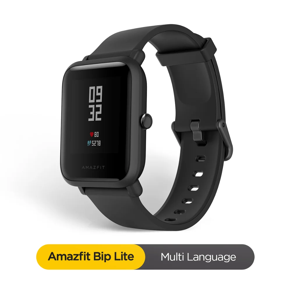  Оригинальные Amazfit Bip Lite глобальная Версия смарт-спортивные часы с длительным сроком службы батареи 3ATM умные часы для Android IOS Phone 