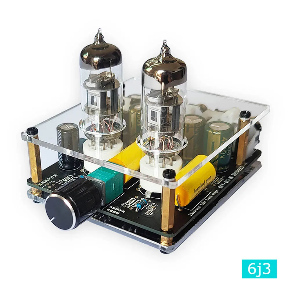 Обновленный трубчатый предусилитель 6j3 усилители HiFi буфер для желчи усилитель