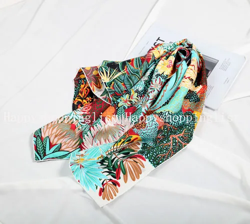 Нарядные Марка 14mmTwill шелковый шарф TWIC-80193