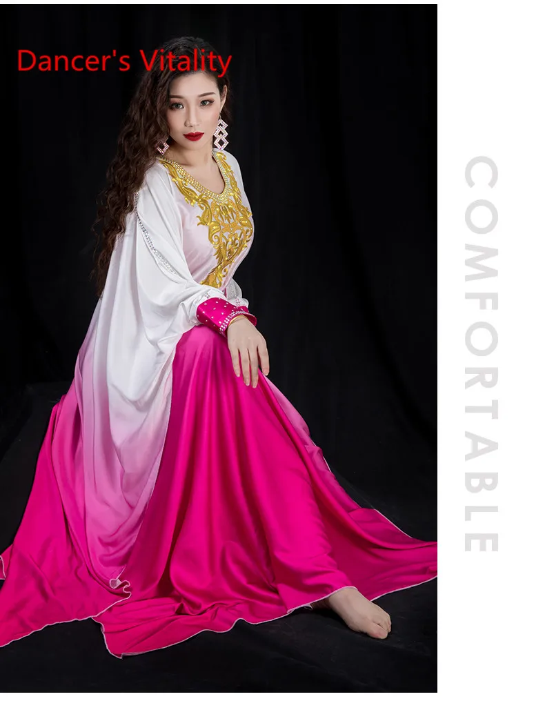 Stage Wear Belly Dance Show Dress Khaleegy Harigi Competition Women