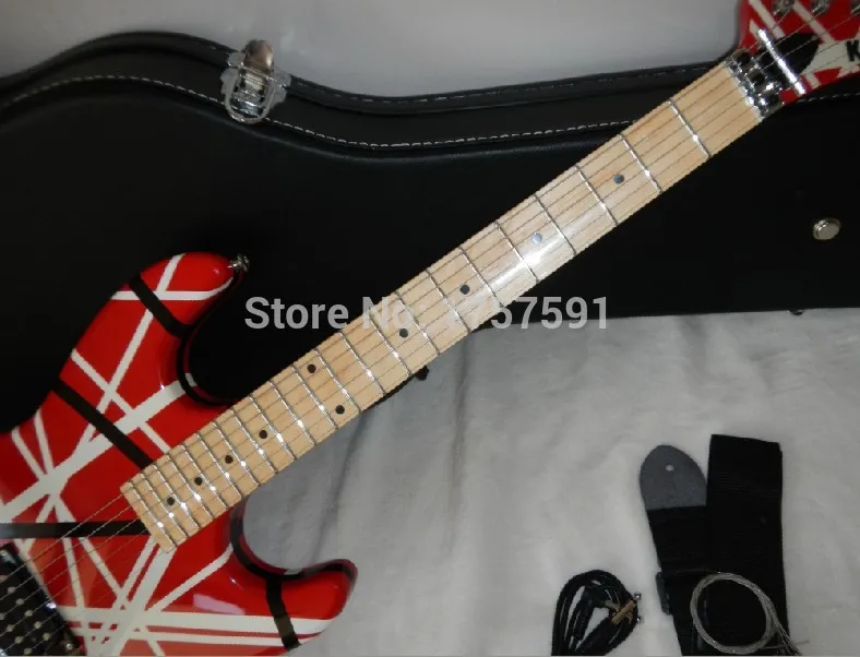 6 струн kramer EVH 5150 красный EVH серии Ари тремоло электрогитары с жестким чехлом