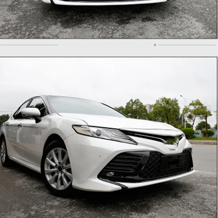 Подходит для Toyota Camry сотовая средняя сетка переоборудованная решетка переднее украшение для лица передний страховой корпус