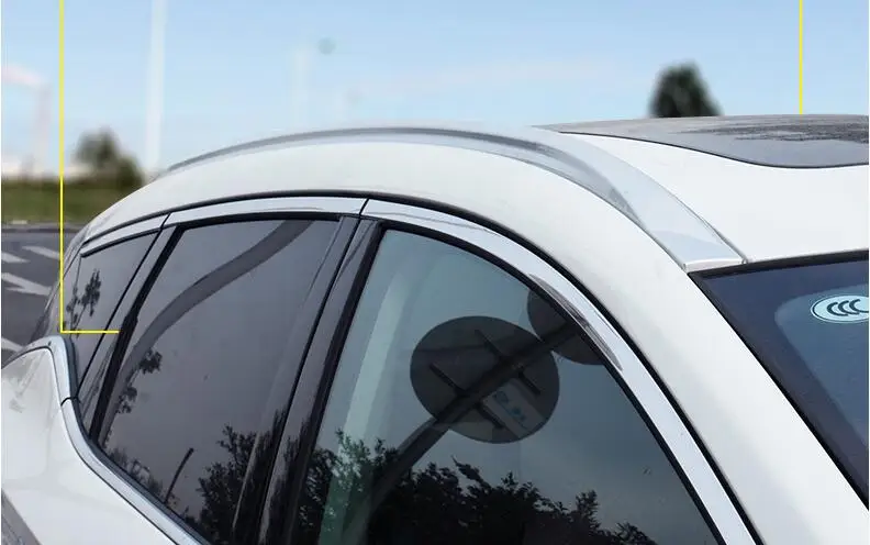 Для Nissan MURANO- багажник на крышу, рейлинги, барные стойки для багажа, верхние стойки, рельсовые коробки, алюминиевый сплав, OEM