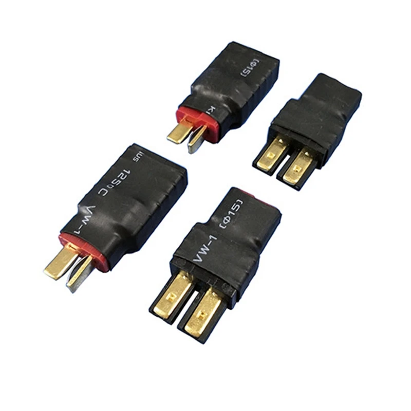 

Wireless Female / Male TRX to T Plug Dean-Type Connector Battery Adapter for Rc Battery