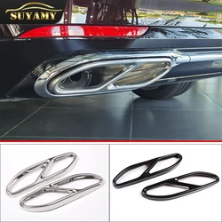 Couvercle de silencieux d'échappement pour Mercedes Benz classe S W222, cadre décoratif, accessoires pour voiture de 2018 à 2020 