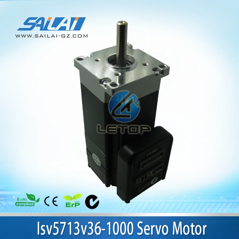 Моторчик Leadshine ISV5713V36-1000 servo Мотор для принтера машина