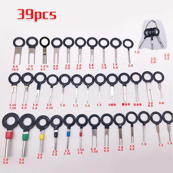 

39pcs Wire Terminal Removal Electrical Connector Pin Needle Ejector Kit