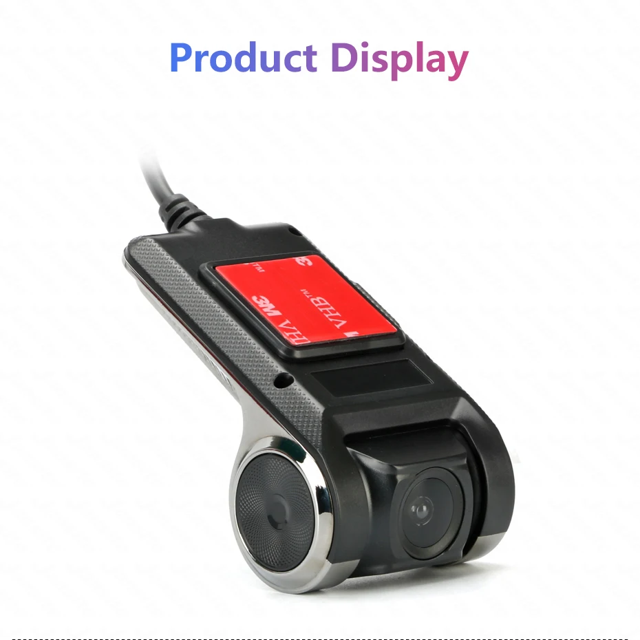 車のバックアップカメラ ダッシュカム1080P HD車 Memory Card アプリ繋がり DVR.ダッシュカム回転レンズナイトビジョンダッシュボード カメラビデオレコーダーのサポート Sd DVR, 防水ナイトビジョン Car Name 32G : Color