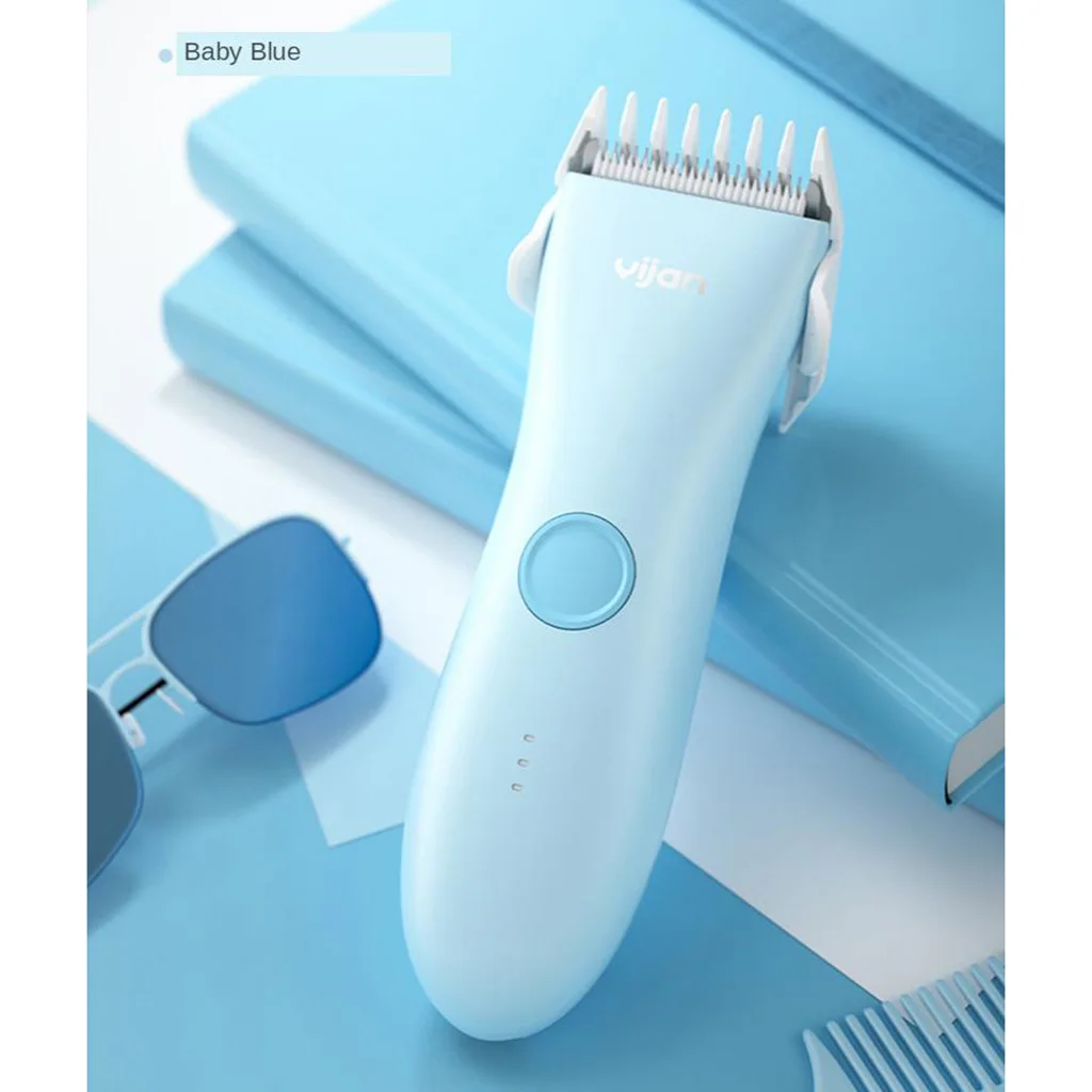Baby Kids Electric Hair Clipper Mini Hair Trimmer Cutting Machine Beard Barber Razor Silent Cut Low Noise Hair Cutter