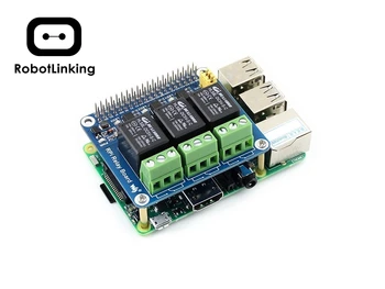 

Waveshare Raspberry Pi Power Relay Board Raspberry Pi Expansion Board Module Remote Control Make Home Appliances Intelligent