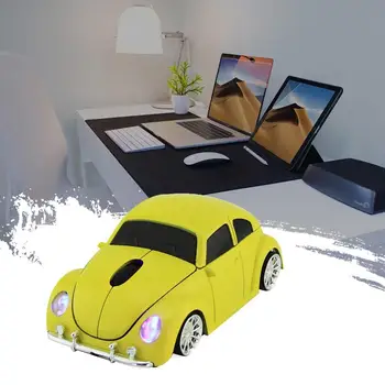 

Wireless 2.4 GHz Cute Style Car Model Mouse Gaming Mice Laptop with For PC USB with Receiver F0W3
