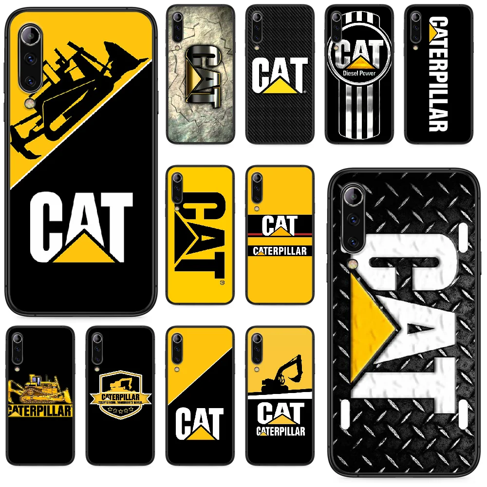 Чехол для телефона с логотипом Caterpillar cat Xiaomi Mi 6 8 A1 Note3 A2 9 CC9 9T A3 MIX 2 2S 3 Lite SE Pro черный