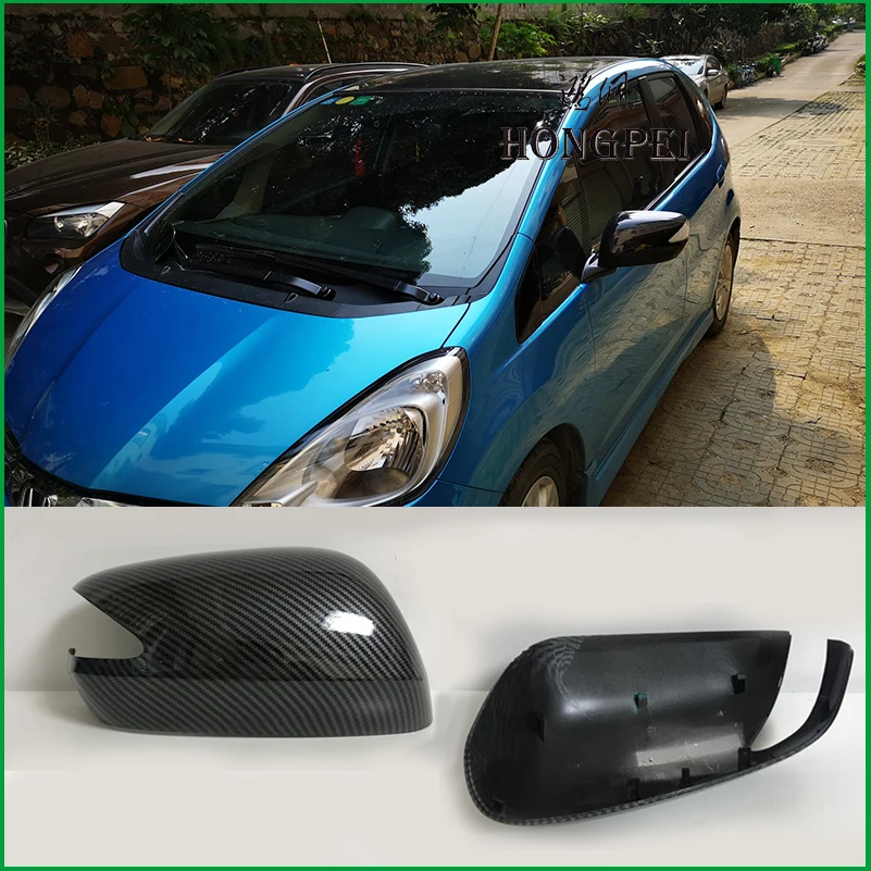 Exterior Rearview Mirror Cover Housing Case For HONDA FIT JAZZ 2009 2010 2011 2012 2013 GE6 GE8 Shell | Автомобили и мотоциклы