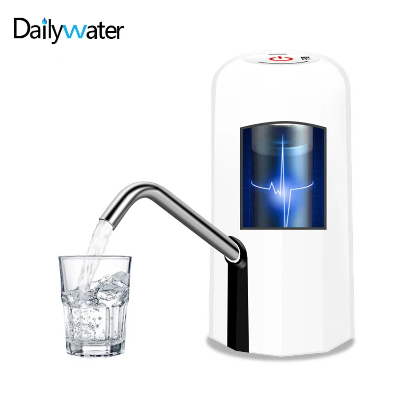 

BPA Free Dispensador De Agua Gallon Drinking Bottle Switch Smart Wireless Water Pump Water Appliances USB Charged