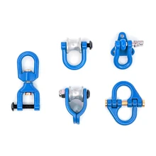 5 pièces/ensemble Simulation métal remorque crochet Vachette fermoir pour Axial SCX10 RC chenille R7RB