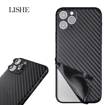 

Luxury Carbon Fiber Back Skin Sticker For iPhone 11 Pro Max 11 Pro 11 X 7 8 Plus Durable Stickers For iPhone 6S 6 7 8 XR XS MAX