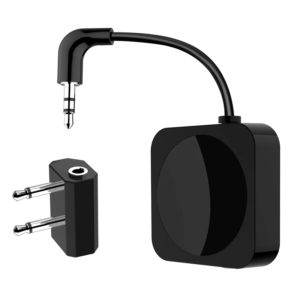 Bluetooth 5 0 Aptx LL Low Latency Airplane Airline Flight Adapter Transmitter For Sennheiser Bluetooth Headphones TWS Earbuds