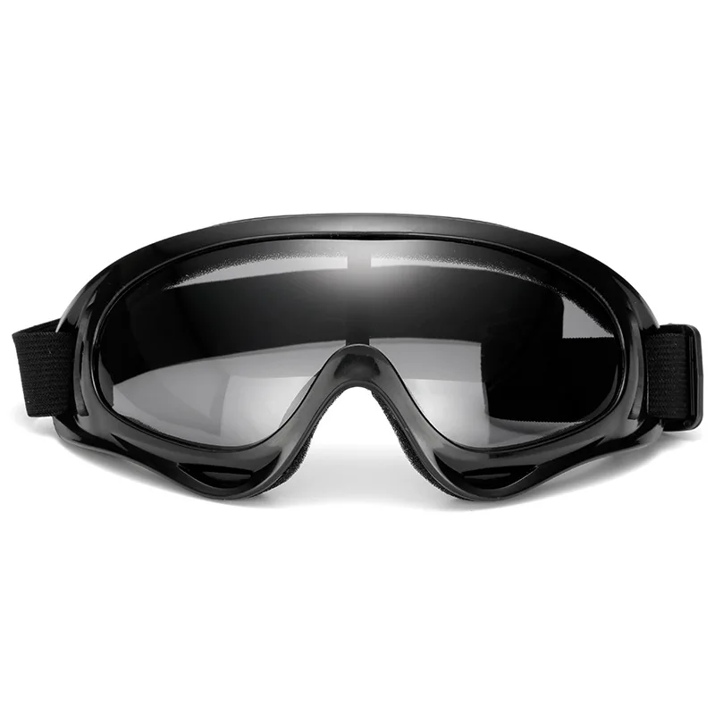 Очки для снежного водителя HD очки ночного видения UV400 Защита солнцезащитные очки зимние ветрозащитные очки для катания на лыжах - Название цвета: Gray