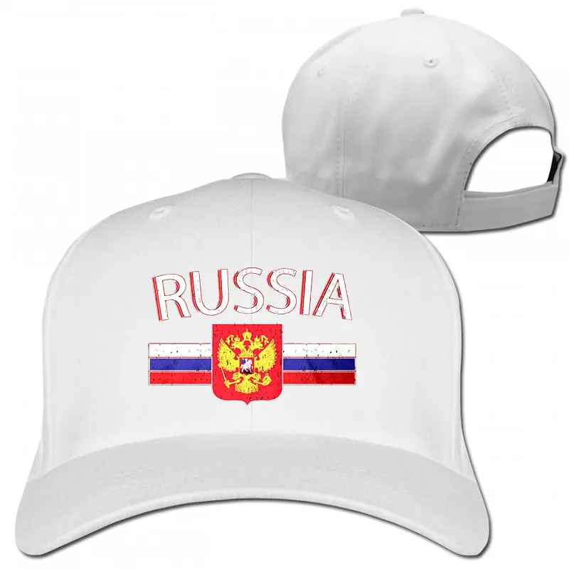 Бейсболка для футбола AMD_RUS_01 с российским флагом, бейсболка для мужчин и женщин, Регулируемая Кепка - Цвет: 1-White