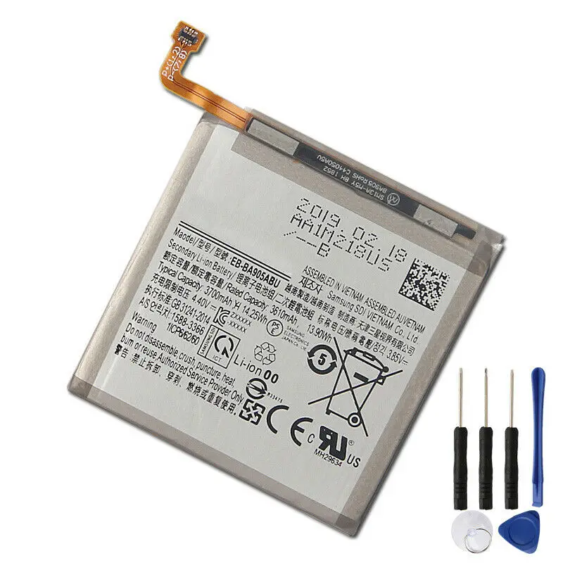 Сменный аккумулятор для телефона EB-BA905ABU для samsung Galaxy A90 3700mAh