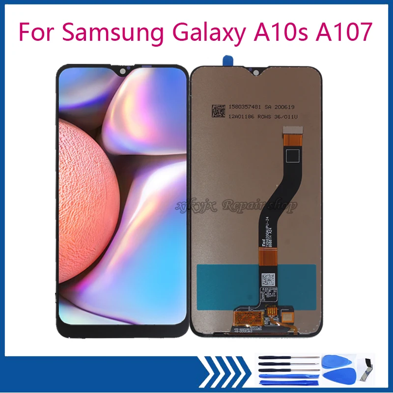 

For Samsung galaxy A10S LCD Display Touch Screen A107/DS A107F A107FD A107M Digitizer Assembly For Samsung A10S LCD Repair kit