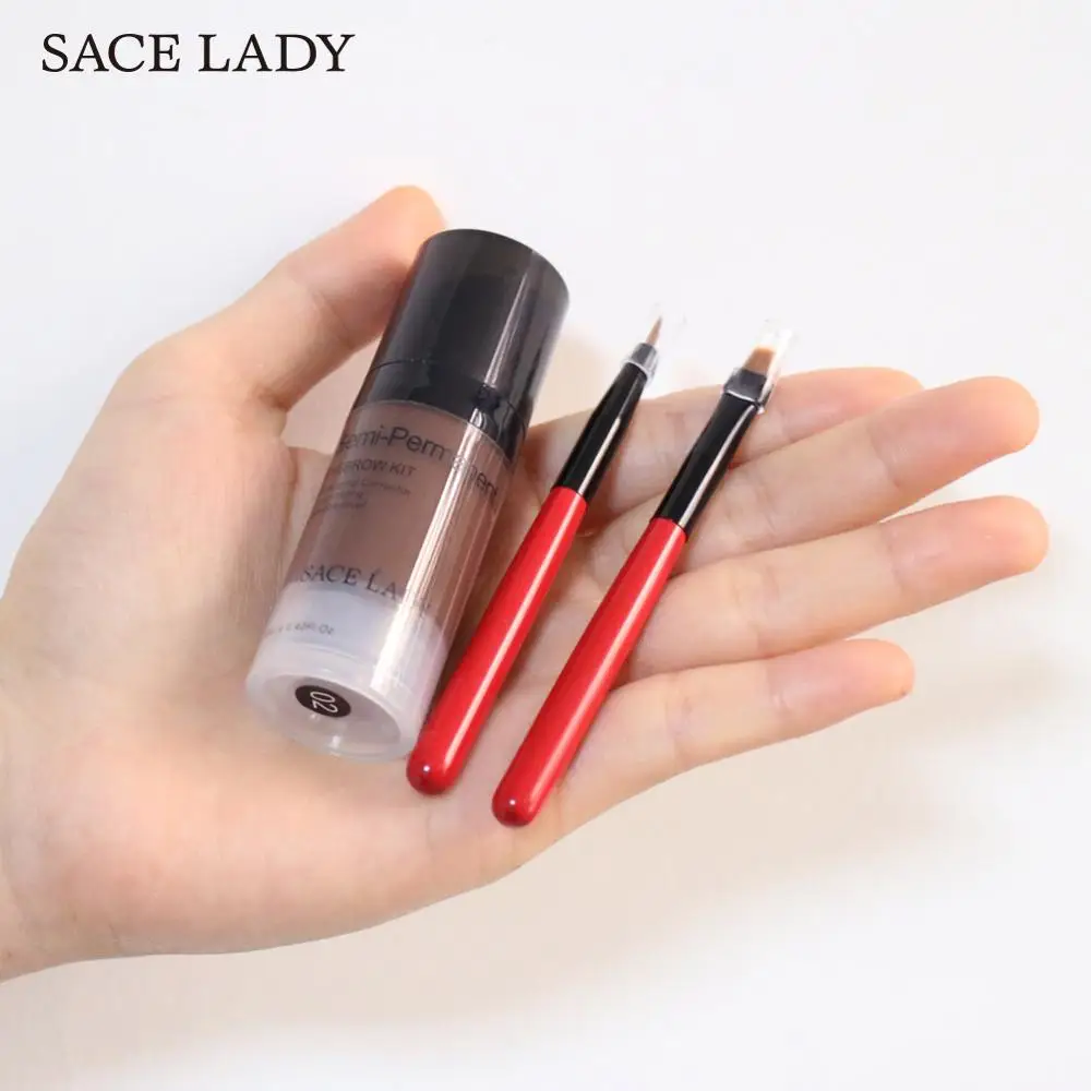 2020 new SACE LADY Eye Brow Dye Paint Waterproof Gel Make Up Pomade Brush Set Black Eyebrow Stamp Enhancer Pencil Kit Wax 2020 new SACE LADY Eye Brow Dye Paint Waterproof Gel Make Up Pomade Brush Set Black Eyebrow Stamp Enhancer Pencil Kit Wax