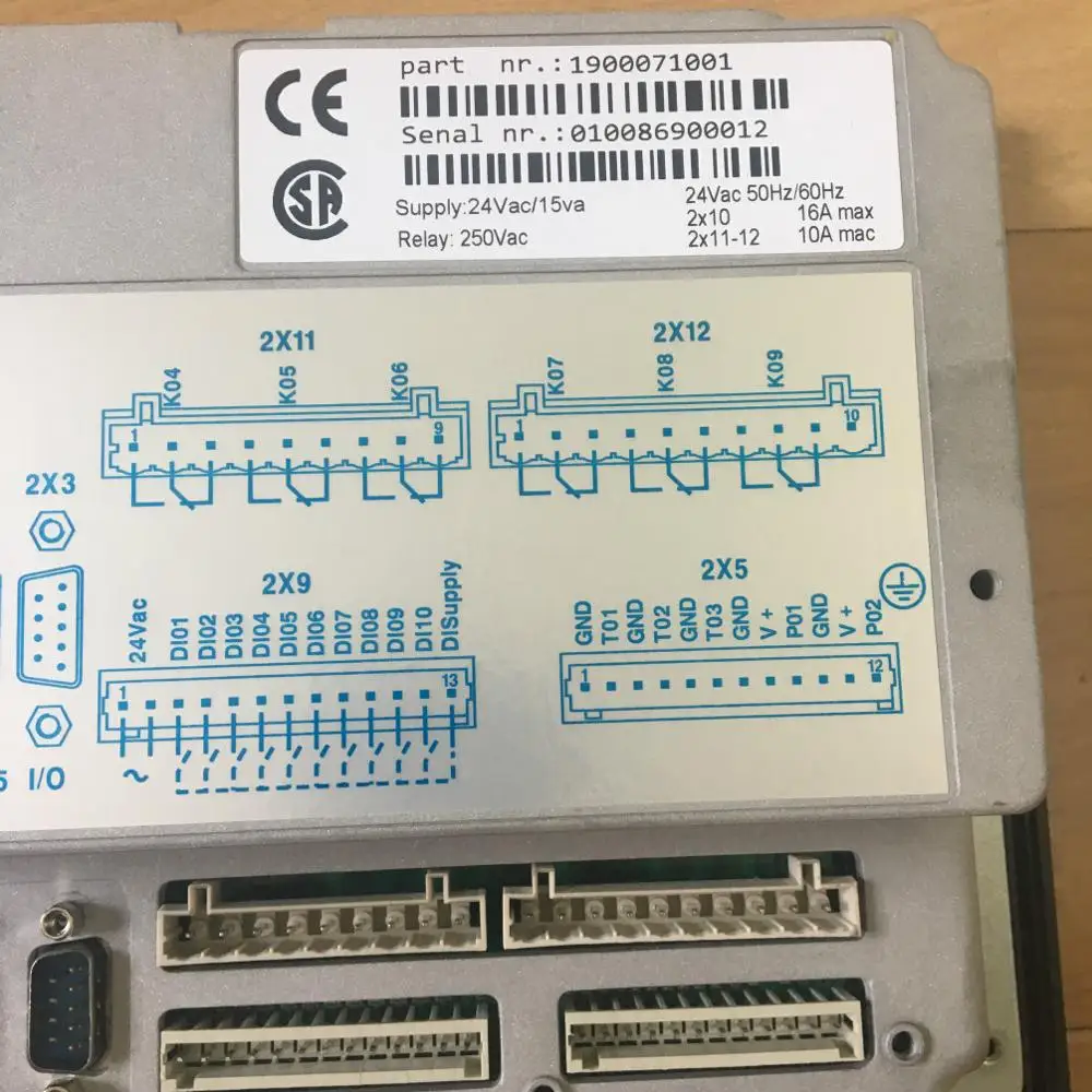 Панель контроллера ELEKTRONIKON 1900071001 для дисплея электрического компрессора Atlas Copco
