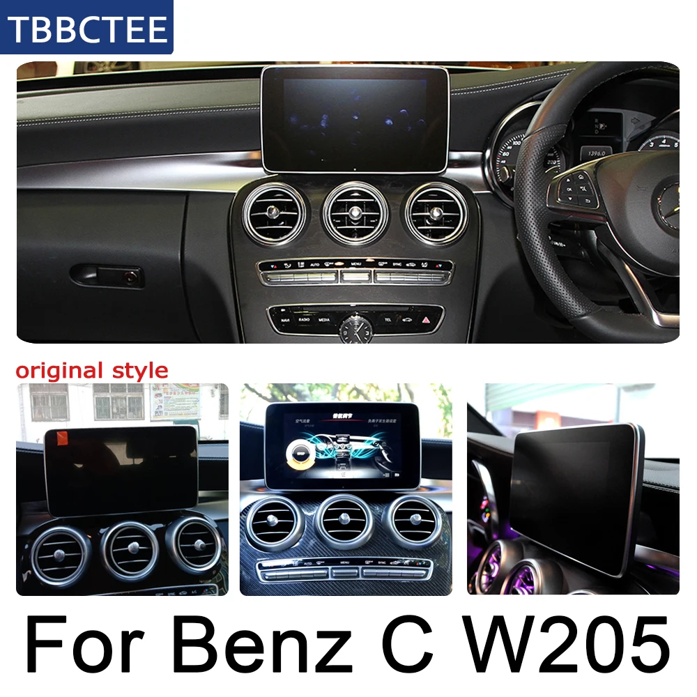 Для Mercedes Benz C class~ NTG автомобильный радиоприемник для Android GPS; Мультимедийный проигрыватель стерео HD экран навигация Navi медиа