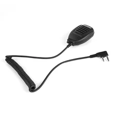 Аккумулятор для радио спикер микрофон Микрофон PTT для Портативный двухстороннее радио иди и болтай Walkie Talkie “иди и UV-5R UV-5RE UV-5RA плюс UV-6R