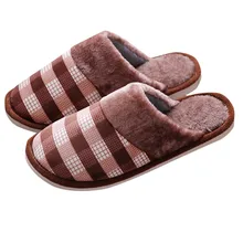 Комнатные женские тапочки; пара; зимняя повседневная домашняя обувь; бархатная теплая обувь; женские нескользящие Удобные Хлопковые женские плюшевые Тапочки