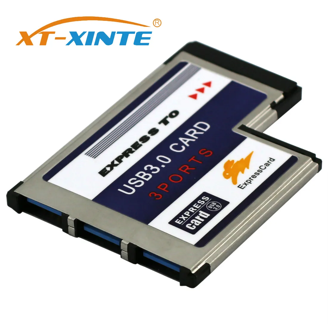 XT XINTE 3 порта скрытый внутри USB 0 на экспресс карту 54 мм USB3.0 адаптер конвертер для